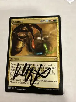 MTG Magic Conflux Signed Proof x1 A25 Master 25 Karl Kopinski - Image 1