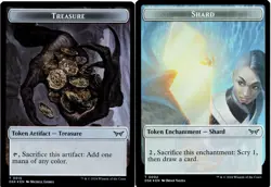 Shard / Treasure (Token) - FOIL - MTG Duskmourn - Image 2