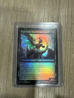 MTG Sephiroth, Fabled SOLDIER / One-Winged Angel Final Fantasy Foil - Image 2