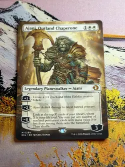Ajani, Outland Chaperone Mtg Showcase M 0284 - Image 1