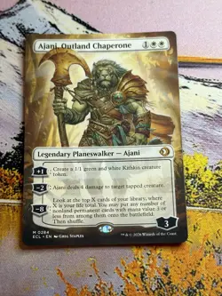 Ajani, Outland Chaperone Mtg Showcase M 0284 - Image 4