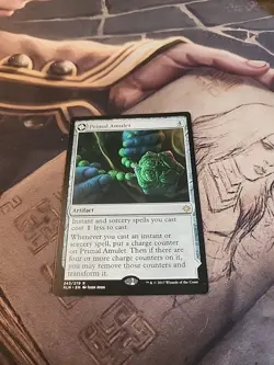 MTG 1x Primal Amulet Primal Wellspring Ixalan Magic the Gathering Card x1 NM - Image 3