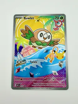 Pokemon 30th Anniversary First Partner Set Rowlet Litten Popplio MEP 043 044 045 - Image 2
