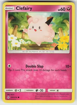 Clefairy Common SM - Unbroken Bonds 132/214 Pokemon - Image 1