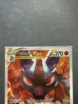 Lucario VSTAR SWSH291 Sword & Shield SEALED Promo Pokemon TCG Card, NM - Image 2
