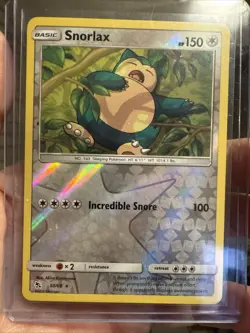 Snorlax Reverse Holo Foil - Hidden Fates 2019 50/68 - Near Mint Pokemon TCG - Image 1