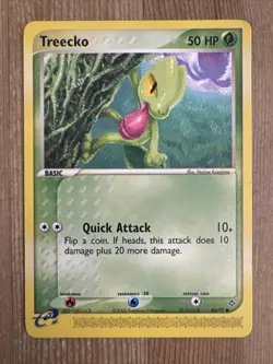 Pokemon TCG Treecko EX Dragon 80/97 Regular Common LP - Image 1