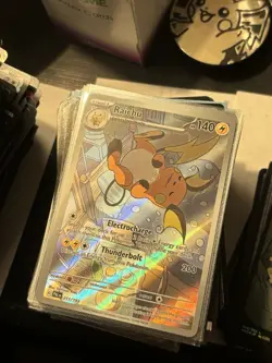 Pokemon Raichu Illustration Rare Holo Sv02: Paldea Evolved 211/193 - Image 1