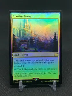 Final Fantasy Magic the Gathering Starting Town 289 - Foil - Image 1
