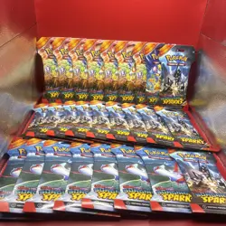 Pokemon TCG Surging Sparks Sleeved Booster Lot of 26 – New Sealed - Image 1