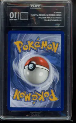 TAG 10 - 2024 Meditite 153/142 Sv07: Stellar Crown Holo Pokemon - Image 2