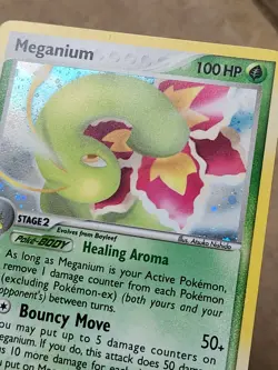 Meganium Holo Rare Reverse Holo Unseen Forces 9/115 Pokemon TCG - Image 3