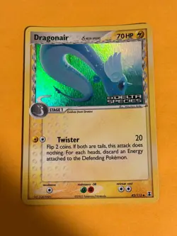 2005 Pokemon EX Delta Species Dragonair Reverse Holo #42/113 NEAR MINT NM C - Image 1