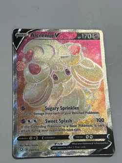 Pokemon TCG Alcremie V Shining Fates 064/072 Holo Ultra Rare - Image 1