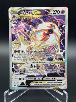 Deoxys VSTAR Pokemon Crown Zenith: Galarian Gallery GG46/GG70 NM - Image 1