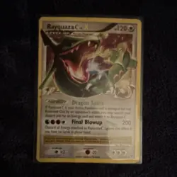 Pokemon Rayquaza C LV.X Diamond and Pearl Ultra Rare Holo 146/147 120 HP - Image 1