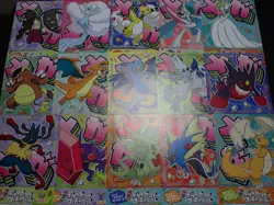 Pokemon Center Festival Mega Evolution Flyer Complete x15 Charizard Gengar etc#4 - Image 1