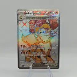 Pokemon Arcanine ex 224/198 SV01 Scarlet & Violet Ultra Rare Full Art Holo - Image 1