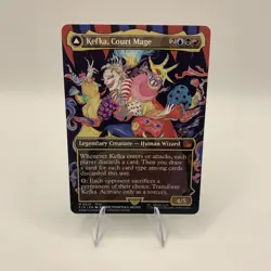 Kefka, Court Mage (0322) (Borderless) Final Fantasy MTG Non Foil - Image 1