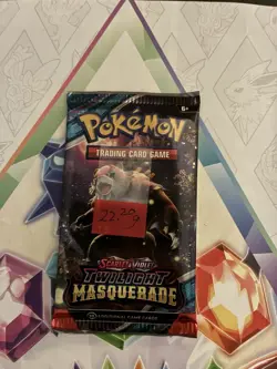 (VERY HEAVY) 22.20g Pokemon TCG Twilight Masquerade Booster Pack (SEALED)✅ - Image 2