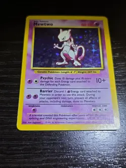 Mewtwo 10/102 Pokemon TCG 1999 Base Set Holo Unlimited Rare - Image 2