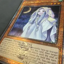 Ghost Mourner & Moonlit Chill RA04-EN033 (Quarter Century Secret Rare) Yugioh - Image 2