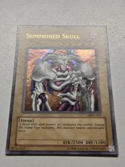Summoned Skull MRD-003 Ultra Rare Yugioh Metal Raiders Unlimited Edition NM - Image 4