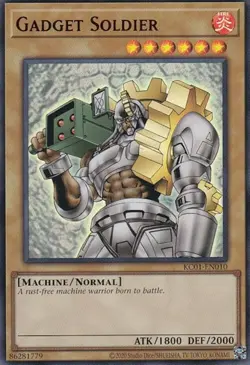 Near Mint, English Yu Gi Oh Gadget Soldier - KC01-EN010 - Ultra Rare - Unlimited - Image 1