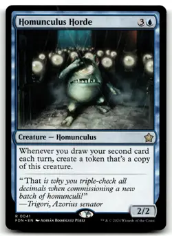 MTG Homunculus Horde R Foundations 41 LP - Image 1