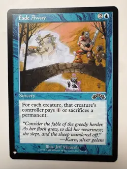 1x Fade Away - The List Reprints (Exodus) - MTG - Image 1