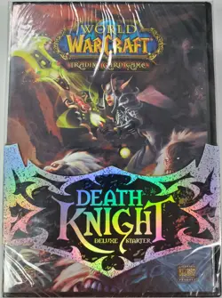 DEATH KNIGHT Deluxe Starter World of Warcraft Trading Card Game *New* *Sealed* - Image 1