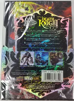 DEATH KNIGHT Deluxe Starter World of Warcraft Trading Card Game *New* *Sealed* - Image 2