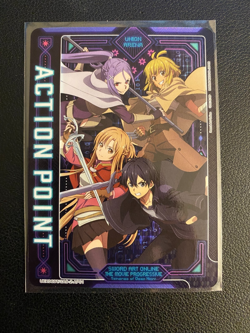 Union Arena Sword Art Anline Vol 2 Action Point Foil Uex06bt/sao-2-apo1 HOLOFOIL - Image 1