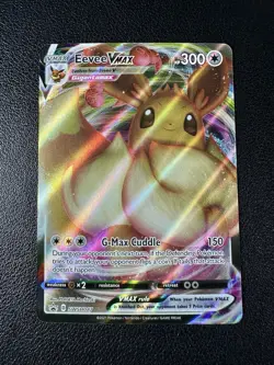 Eevee VMAX SWSH087 Promo Sword & Shield Promo Pokemon Card - Image 1