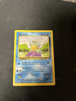 Squirtle 63/102 Base Set Regular Pokemon Card - Image 1