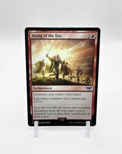 Rising Of The Day Uncommon Magic The Gathering TCG Lord Of The Rings 145 - Image 1