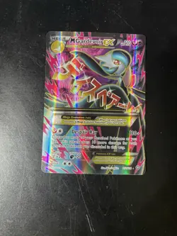 Pokemon M Gardevoir EX 112/114 Steam Seige Full Art Holo Ultra Rare Card - Image 1