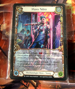 Flesh and Blood TCG: MAXX NITRO, Custom 40 Card Mid-Range Silver Age (SAGE) Deck - Image 1
