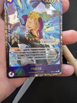 One Piece CCG Marco Treasure Cup Top 64 Promo Card OP02-018 - Image 3