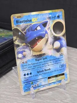 Pokemon Card TCG Blastoise EX 21/108 XY Evolutions 2016 Ultra Rare Holo - Image 1