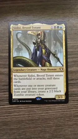 Sidisi, Brood Tyrant Commander Masters Regular - Image 1