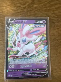 Sylveon V SWSH202 SWSH: Sword & Shield Promo Cards Holo - Image 1
