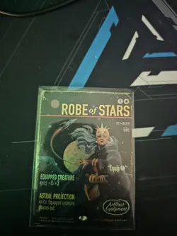1x - Robe of Stars - FOIL SHOWCASE - Special Guest - NM MTG - Image 1