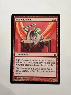 War Cadence - MTG Commander 2013 - LP - Image 1