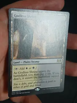Godless Shrine #248 Ravnica Allegiance RNA Magic MTG LP - Image 4