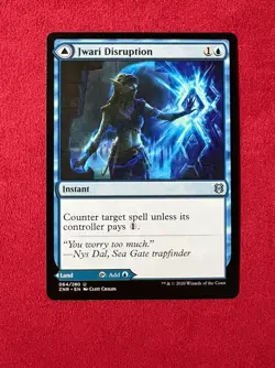 Jwari Disruption / Jwari Ruins - Zendikar Rising ZNR Magic The Gathering MTG #64 - Image 1