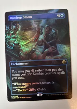 Rooftop Storm (Borderless) Innistrad Remastered Foil - Image 1