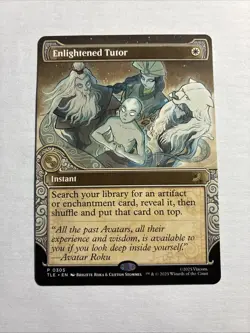 Enlightened Tutor (Showcase) - Avatar: The Last Airbender MTG Plus 2 Bonus Rares - Image 1