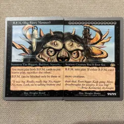 Magic the Gathering- Unglued- Big Furry Monster Set - Very Good Condition - Image 1
