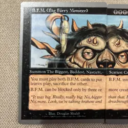 Magic the Gathering- Unglued- Big Furry Monster Set - Very Good Condition - Image 2